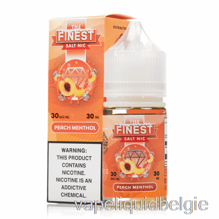 Vape Vloeibare Perzikmenthol - Het Beste Zout Nic - 30 Ml 30 Mg